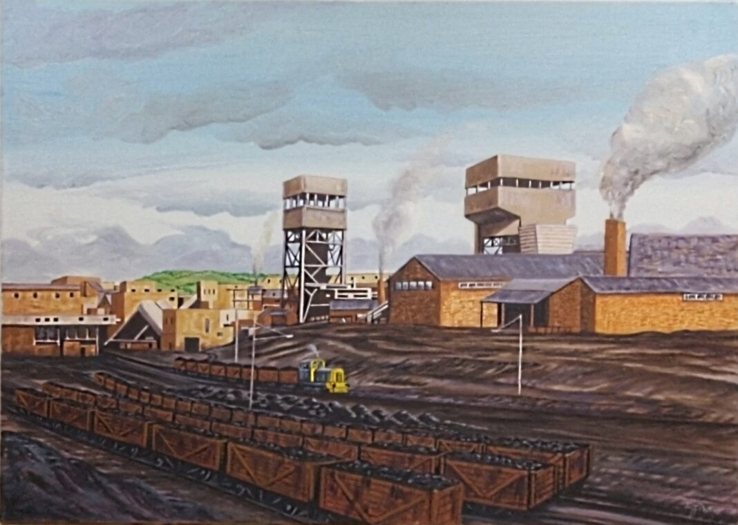 Swansea Mines – Painting exhibition by Jeffrey Phillips