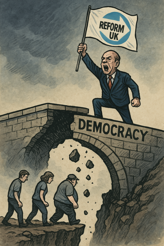reform uk trample over democracy