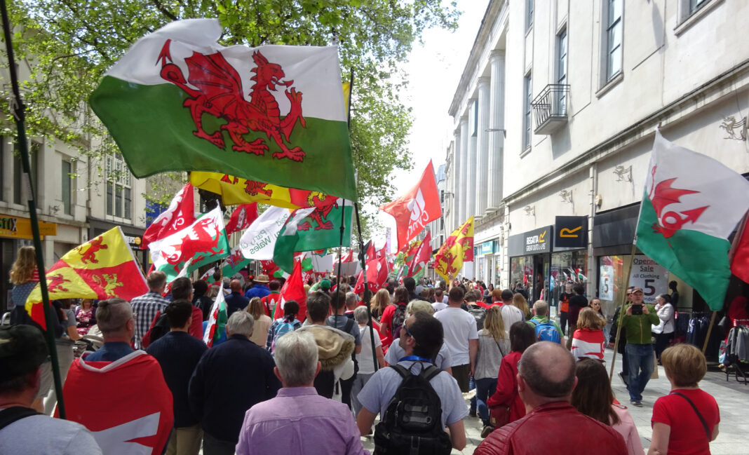 wales independence march