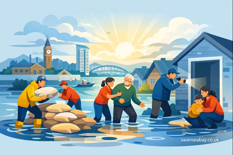 Swansea Flooding News